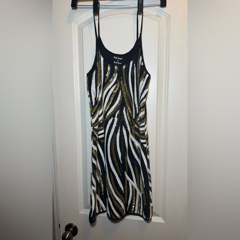 Flowers by Zoe Sequin Dress